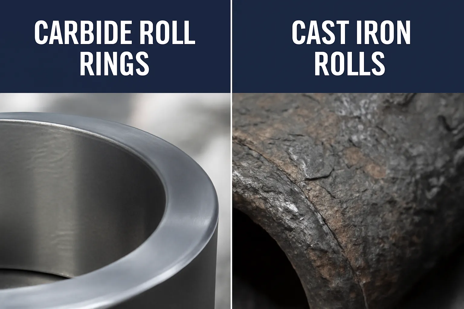 Why Carbide Roll Rings Are More Popular Than Traditional Cast Iron Rolls